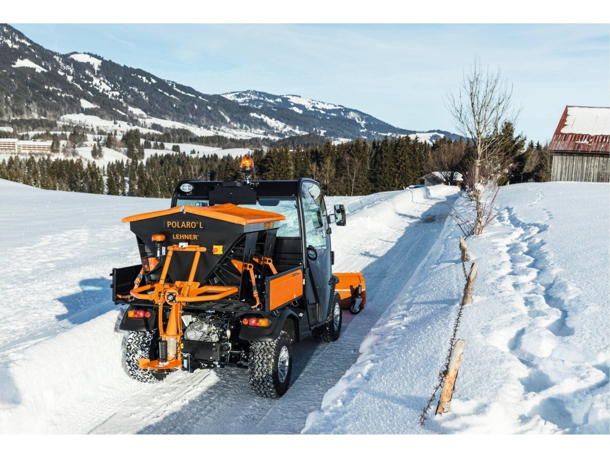 Barstytuvas transporto priemonėms su platformomis POLARO ® 12V/M/L/XL 1 Barstytuvas transporto priemonėms su platformomis POLARO ® 12V/M/L/XL 1