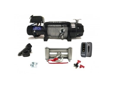 Elektrinė gervė 24V HUSAR WINCH BST S 22000 lbs, 9979 kg