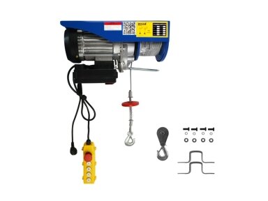 Elektrinis lyninis keltuvas HUSAR WINCH BST P 500/990 – 500/990 kg, 230 V, 2000 W
