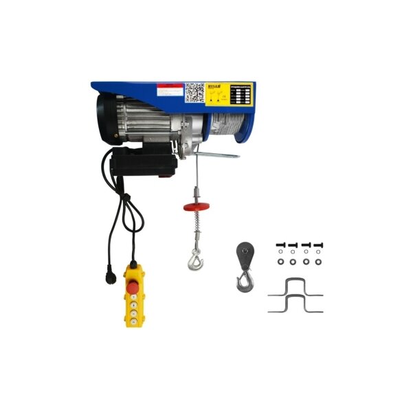 Electric wire rope hoist HUSAR WINCH BST P 150/300 – 150/300 kg Electric wire rope hoist HUSAR WINCH BST P 150/300 – 150/300 kg