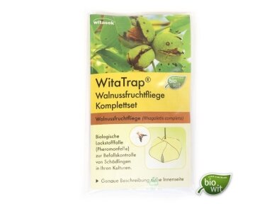 Gaudyklė nuo riešutinės vaisinės muselės WitaTrap®(Rhagoletis completa)