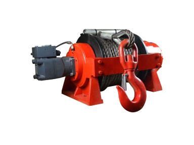 Hidraulinė gervė HUSAR WINCH BST H 35000 lbs, 15 875 kg, su 50 m plieniniu lynu