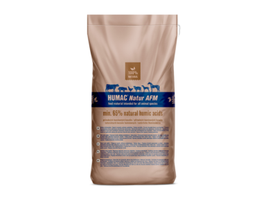 HUMAC® Natur AFM – natūrali pašaro papildymo priemonė gyvūnams, 25 kg