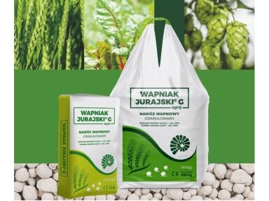 Wapniak Juraskij® G kalcio trąšos, 50 kg, 600 kg