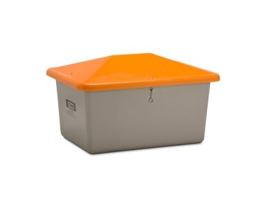 Konteineris smėliui GRP, V su antivandaliniu gaubtu, 550l