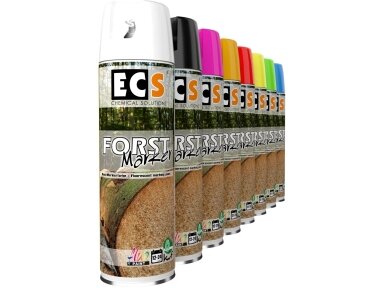 FOREST-Marker ženklinimo dažai miškui, neoninė raudona, 12 vnt., 500 ml
